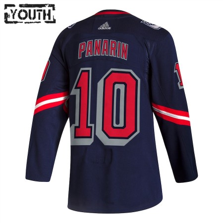 Kinder Eishockey New York Rangers Trikot Artemi Panarin 10 2020-21 Reverse Retro Authentic